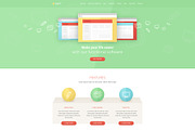 PSD Bundle - 4 Website Templates, a Landing Page Template by Mgd.Design (Thumbnail 5 of 5)