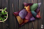 Colorful Ice Cream Scoops Patterns, a Pattern Graphic by Creative Store (Thumbnail 5 of 5)