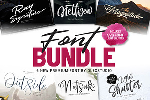 Premium FONT BUNDLES