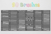 Embroidery Set for Photoshop, a Brush Add-On by ArtPlanet (Thumbnail 3 of 4)