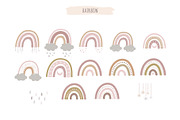 Unicorns, Moon & Rainbow, an Animal Illustration by Nadezhda Mikhailova (Thumbnail 3 of 16)