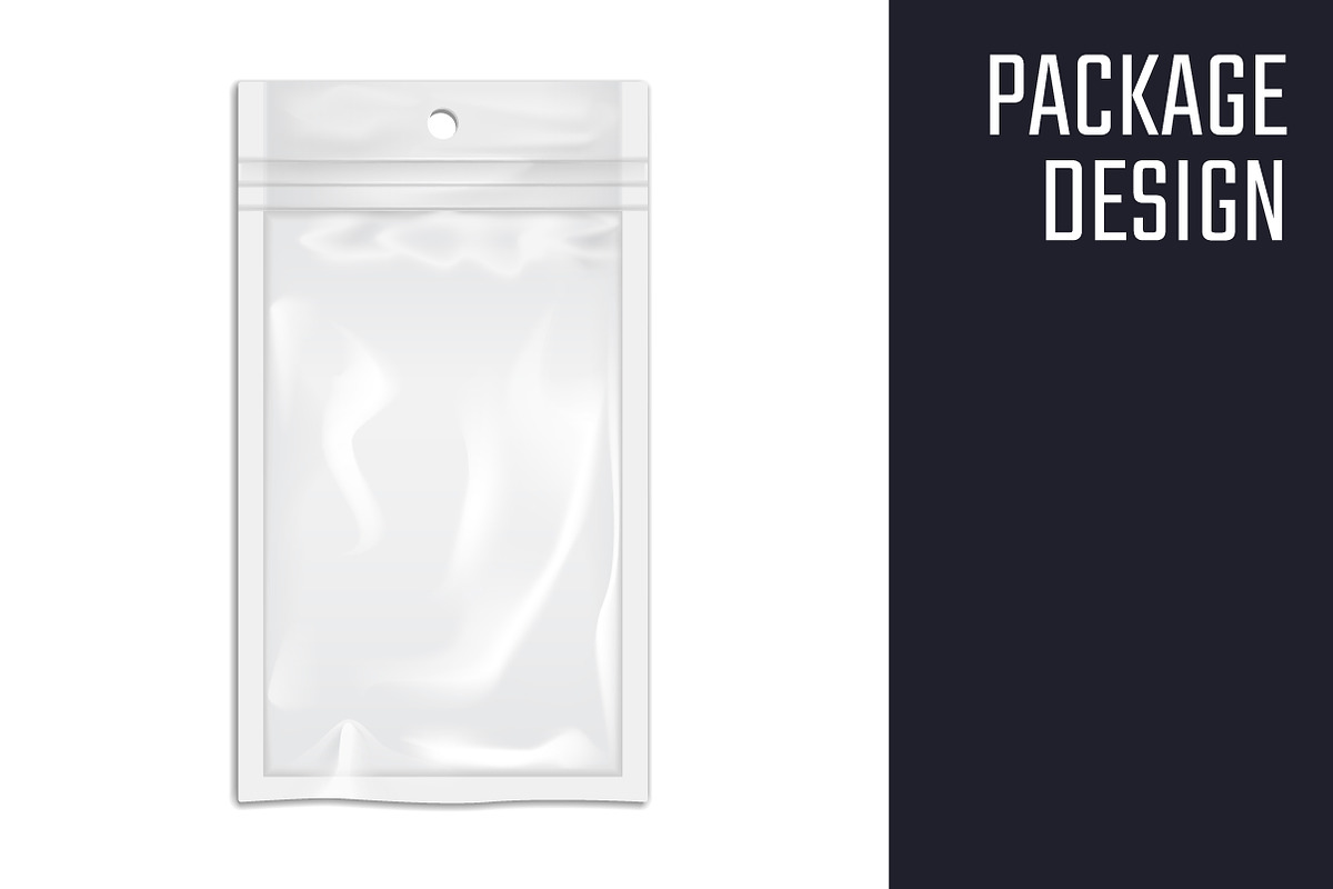 Snack Package Template, an Object Graphic by Katyr