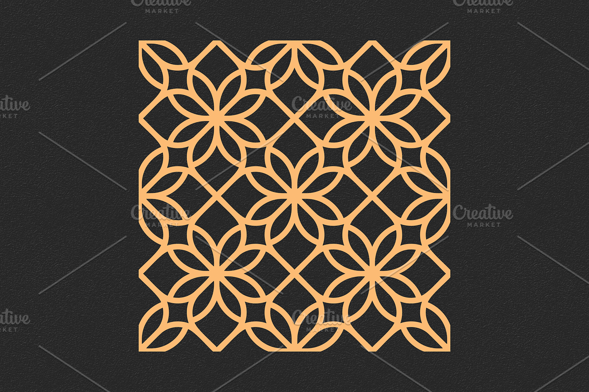 3x Ornament Patterns Art, a Decorative Illustration by Soufone (Photo 4 of 4)