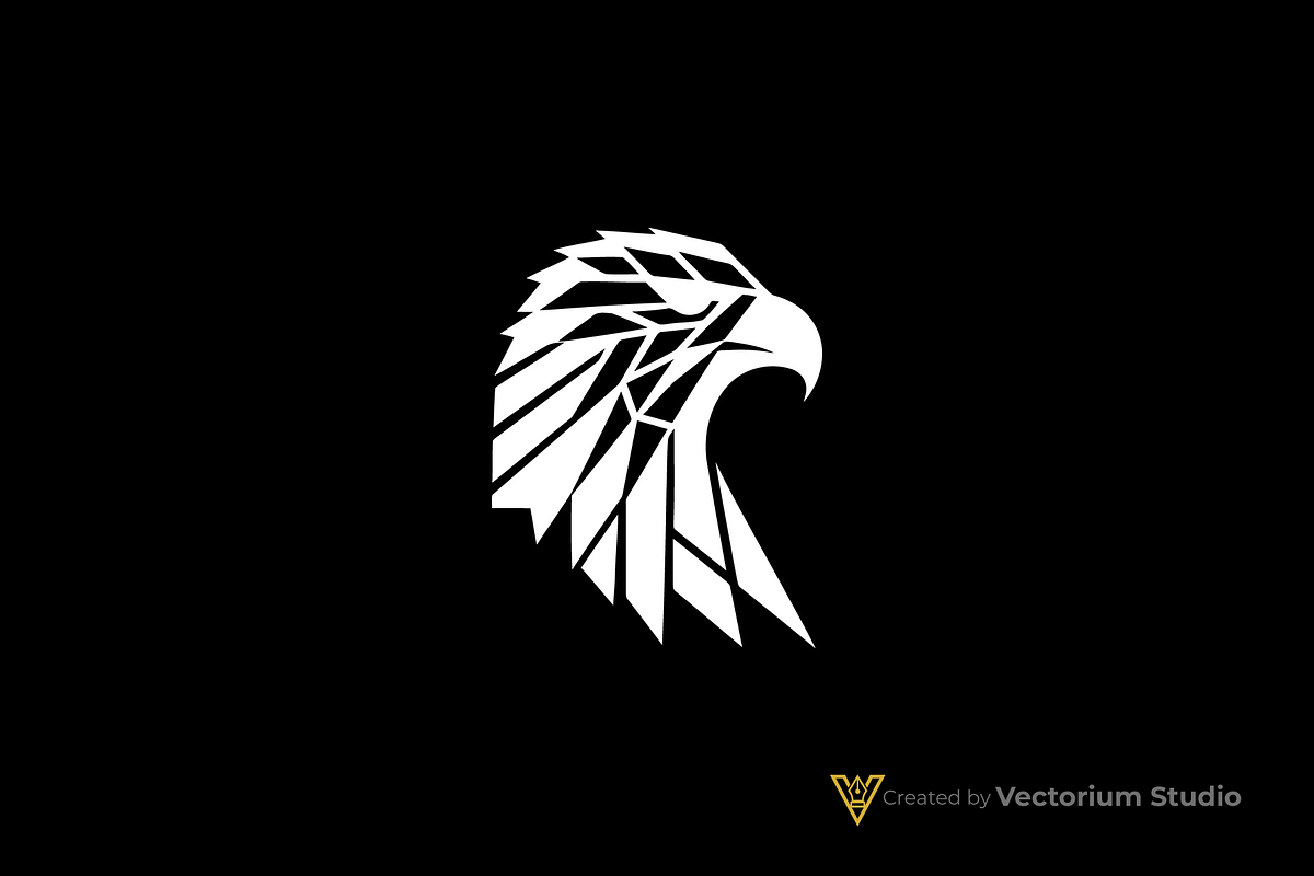 Geometric Eagle Head Logo, a Branding & Logo Template by Vectorium Studio (Photo 5 of 5)