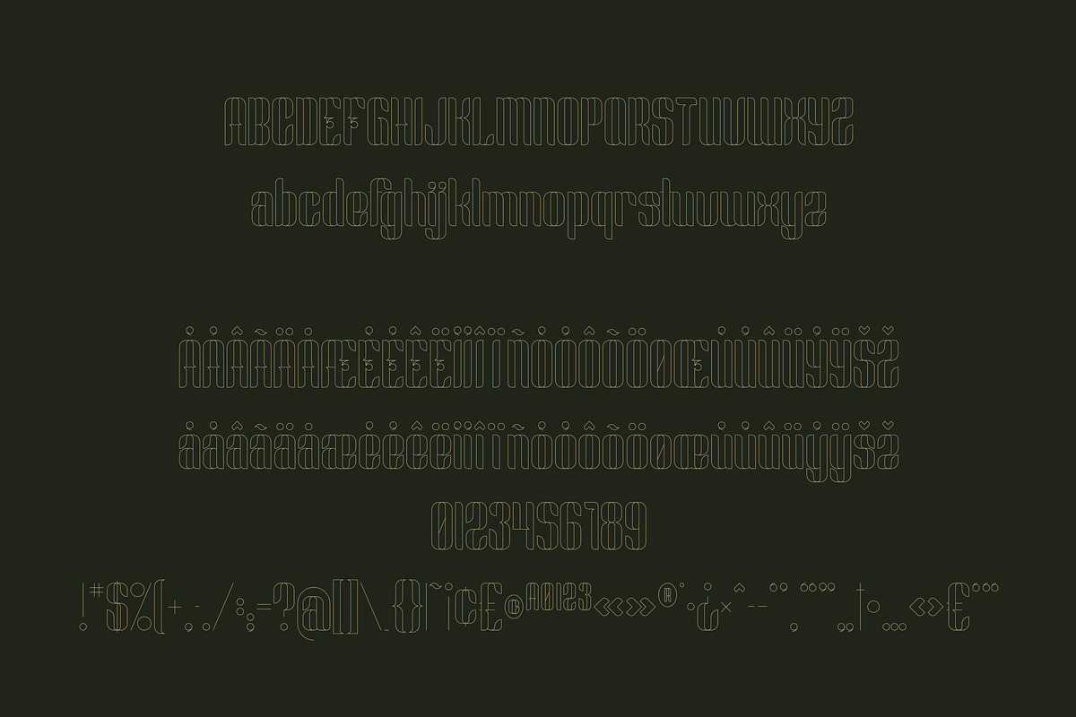 Slang - Ligature Font