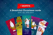 Beautiful Santa Claus collection, a Graphic by Drumcheg (Thumbnail 3 of 3)