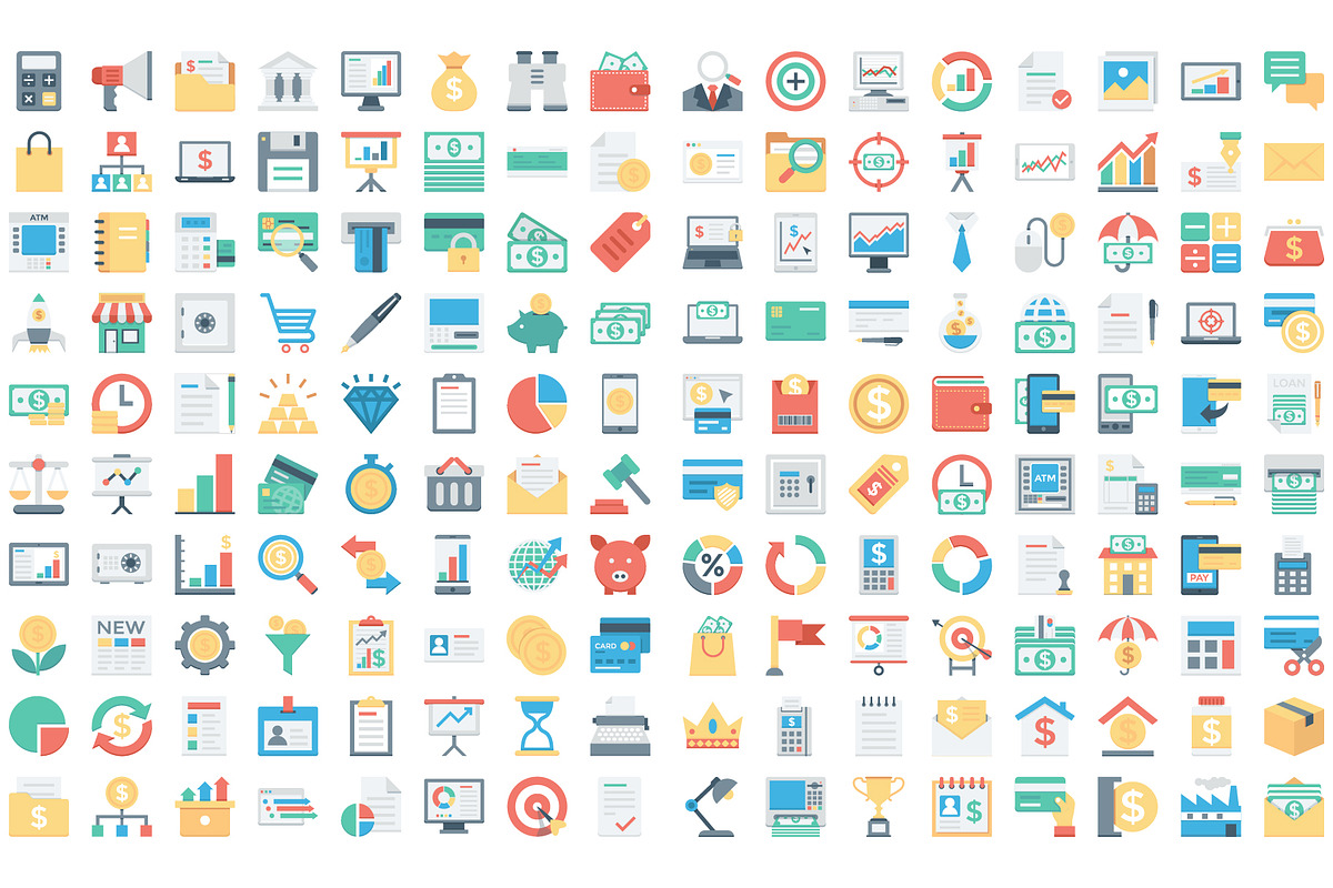 Finance and Payment Icon Set., an Icon by Vector Portal (Photo 2 of 6)