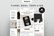 Flodesk Email Templates, a Marketing Template by Pixel & Flow (Thumbnail 1 of 6)