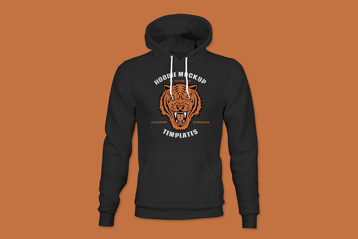 Men's Hoodie Mockup Templates, a Hoody Mockup by TheVectorLab (Photo 7 of 15)