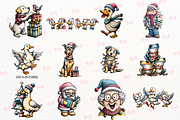 Christmas Clipart Huge Bundle, an Illustration by Markicha Art (Thumbnail 3 of 6)