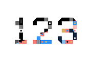 Gepix - Geometric Pixel Color Font, a Font by Lunarts Studio (Thumbnail 5 of 10)