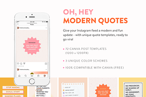 Modern Instagram Quotes Pack