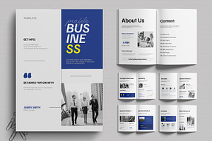 Creative Corporate Business Profile, a Brochure Template by MightyDesign
