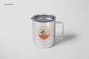 10oz Stainless Coffee Cup Mockup Set, a Cups & Container Mockup by creatsy5 (Thumbnail 5 of 10)