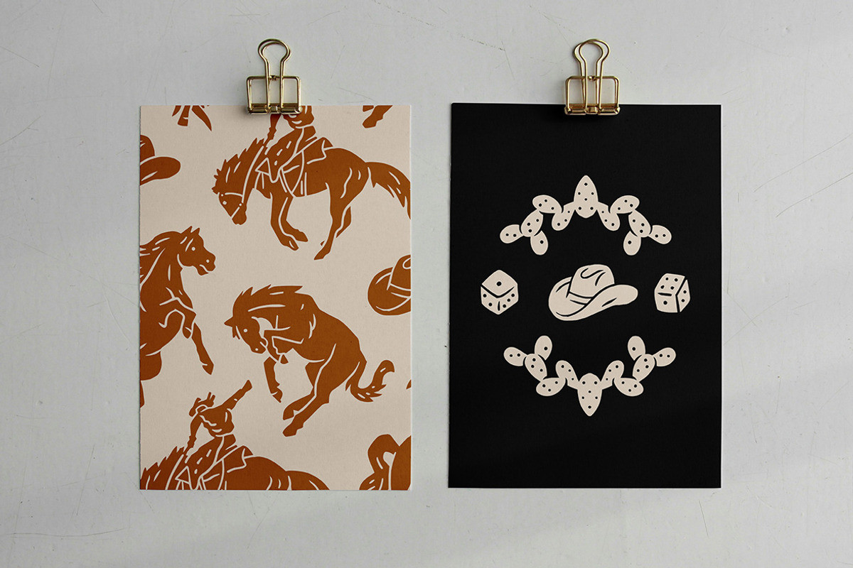 Western Vibes Clipart Bundle, an Object Illustration by ClayStudio (Photo 6 of 8)