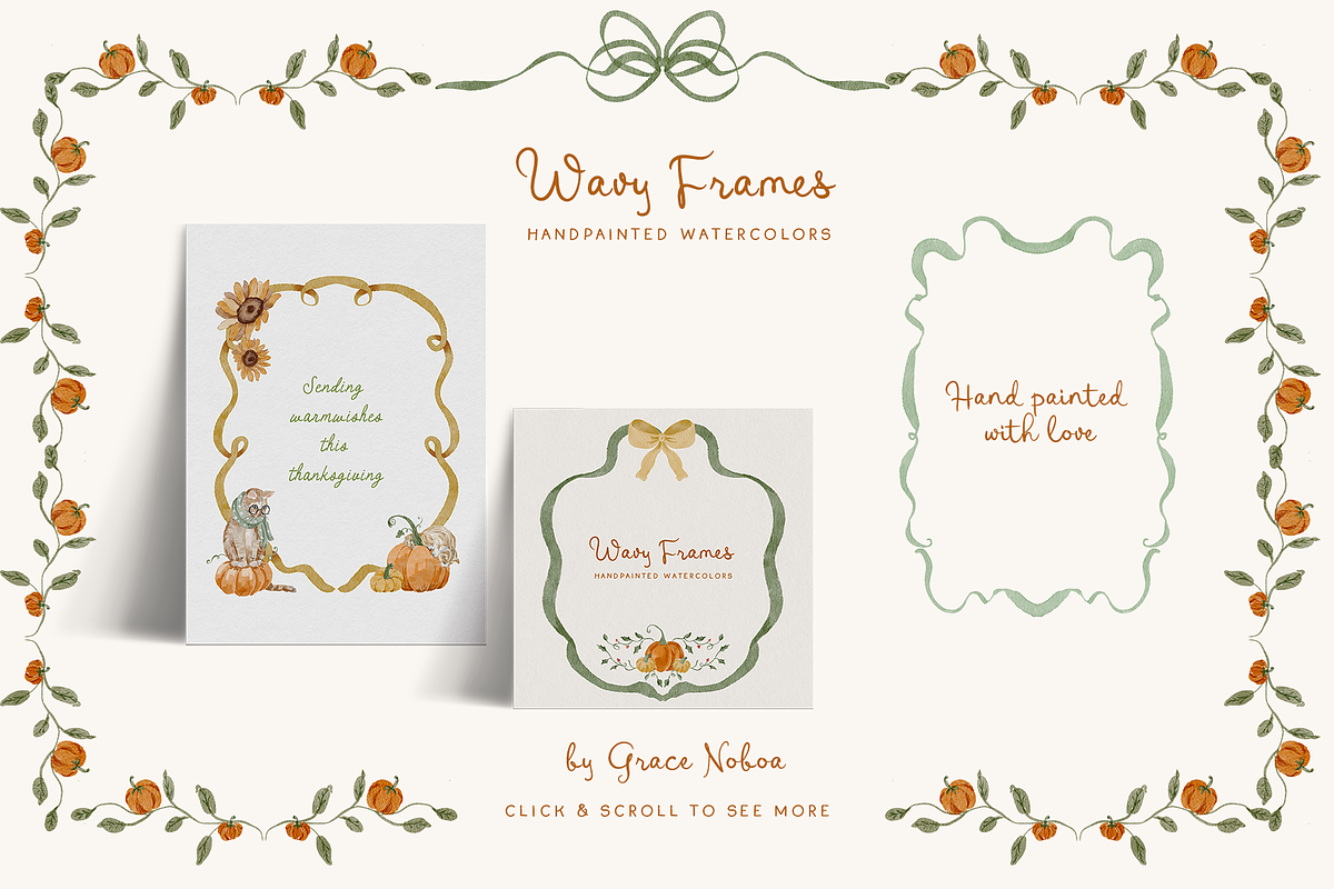 Grandmillenial thanksgiving autumn, an Object Graphic by Grace Noboa Illustrations (Photo 11 of 20)