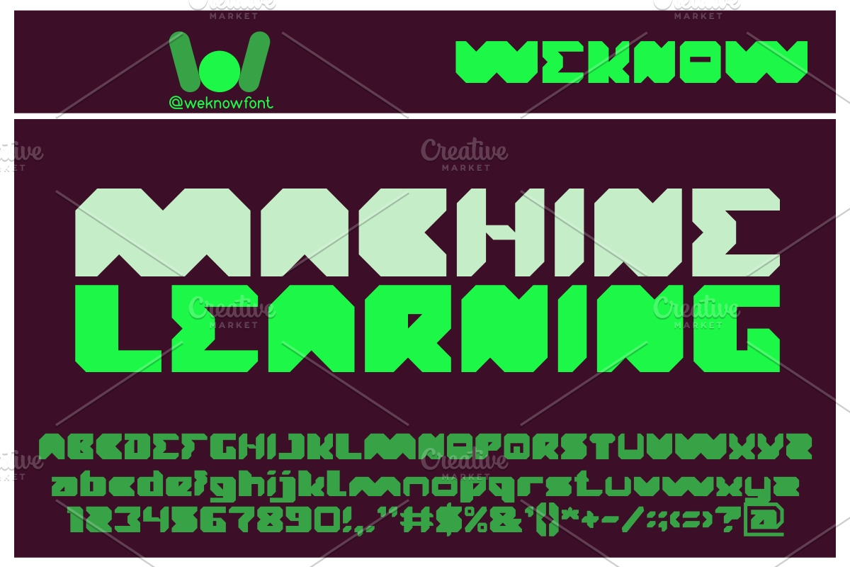 translation font, a Font by weknow (Photo 2 of 5)