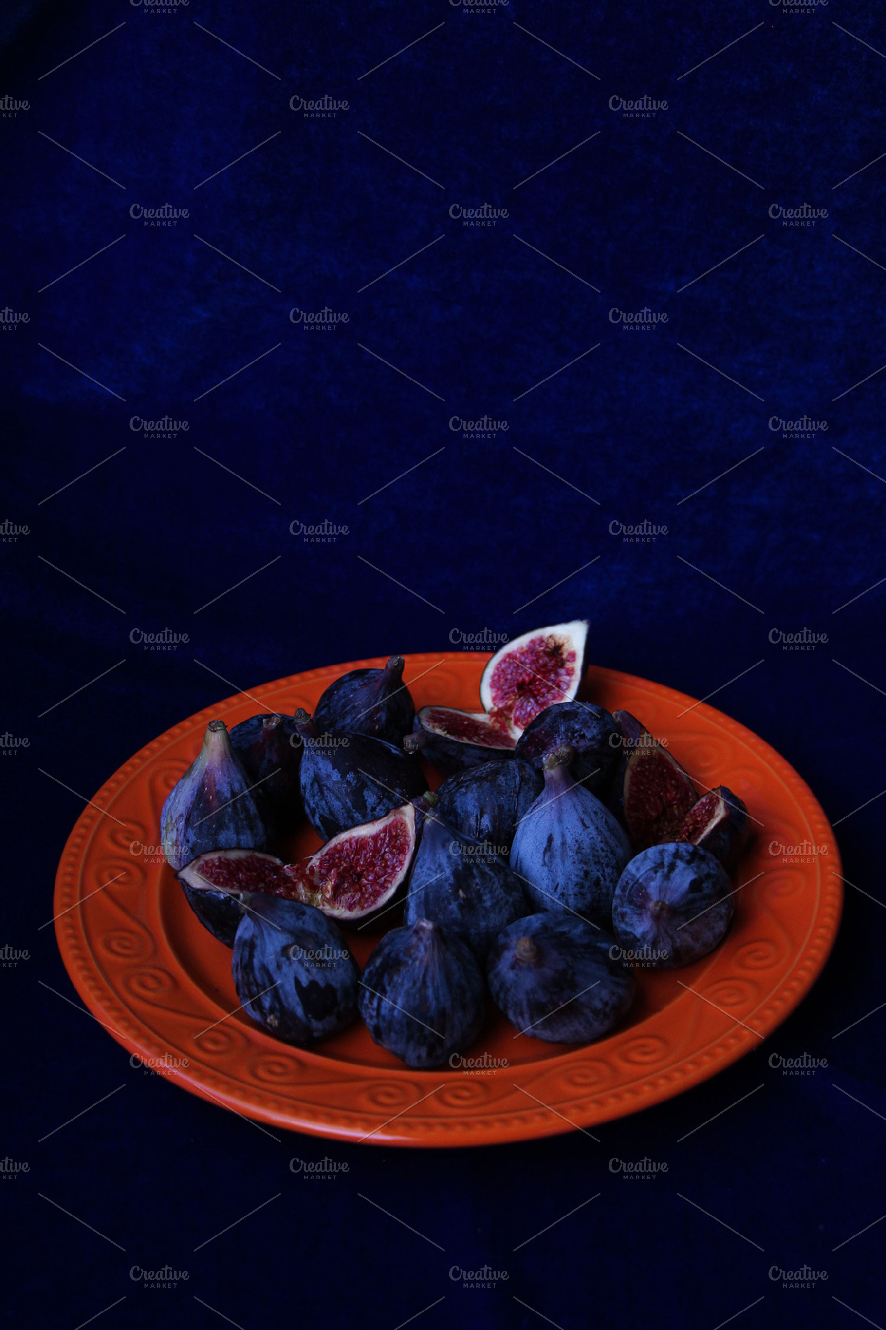 Figs stock photograph, a Food & Drink Photo by Svetlova