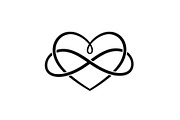50 Infinity Heart Symbol Vector Bund, an Illustration by abu67222 (Thumbnail 41 of 55)