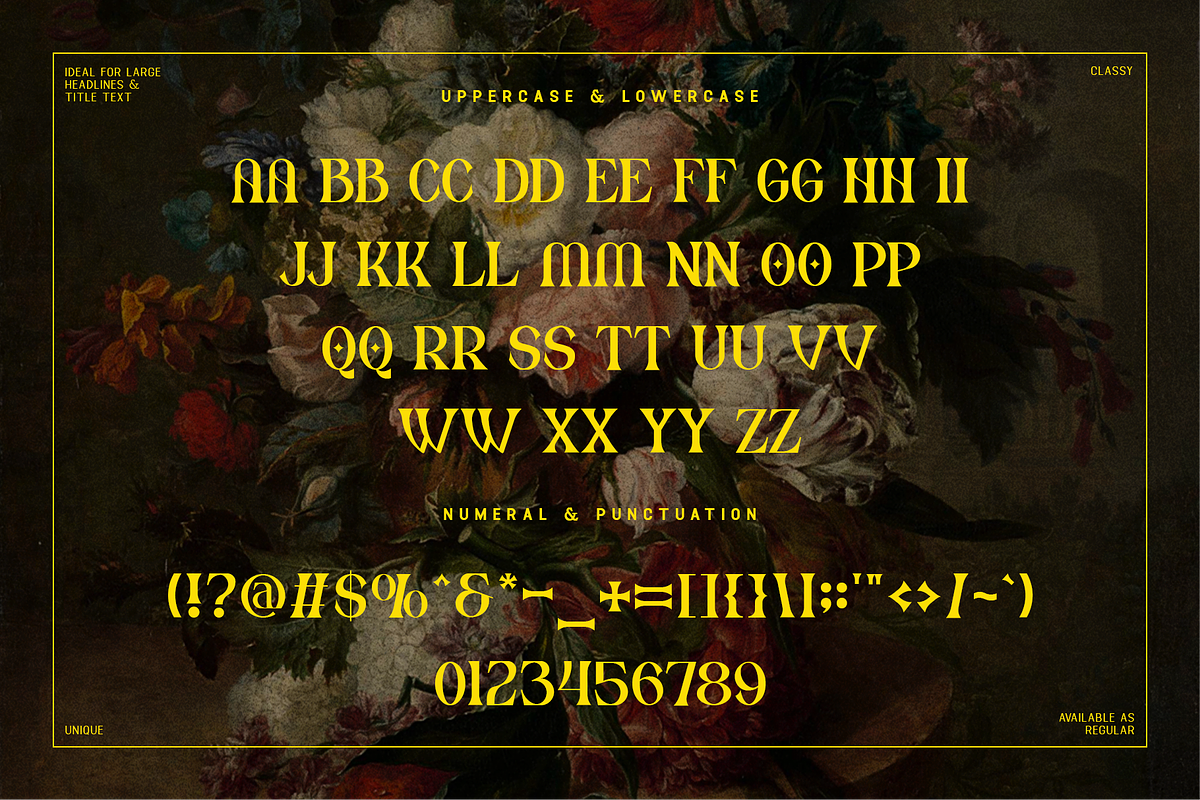 Drivex - Classy & Unique Serif Font, a Serif Font by overlaytemplates (Photo 4 of 5)