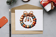 Boho Christmas Decor Clipart, an Illustration by RobertsArt (Thumbnail 3 of 7)