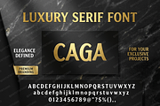 Caga - Elegant Modern Serif Typeface, a Serif Font by Astuti Studio (Thumbnail 14 of 25)