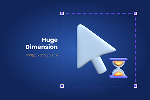 3D Cursor Icon Vol 1