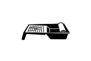 Paint Roller Tray Icon Silhouette, an Icon by hafijul (Thumbnail 2 of 10)