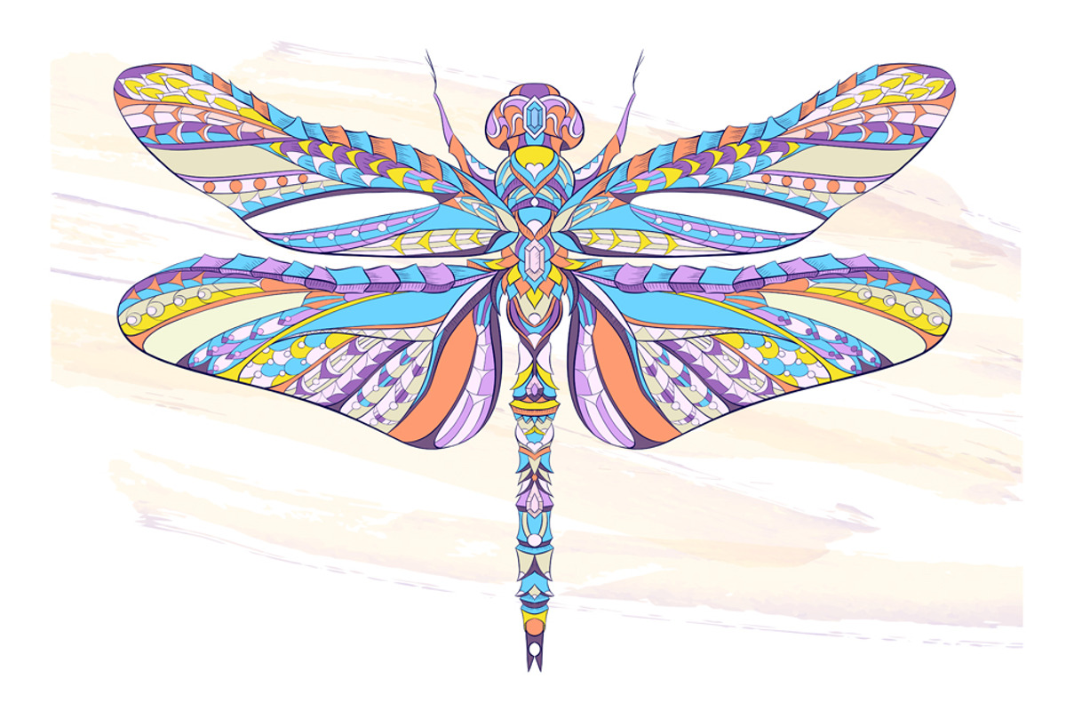 Ethnic Collection: Dragonfly, an Animal Illustration by ArtoJoy (Photo 5 of 5)