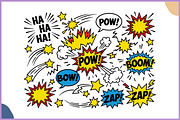 Comic Pop Art Vector Set, an Object Illustration by Gfx Expert Team (Thumbnail 3 of 3)