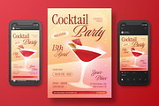 Cocktail Party Flyer Set, a Flyer Template by Annora Studio (Thumbnail 6 of 6)