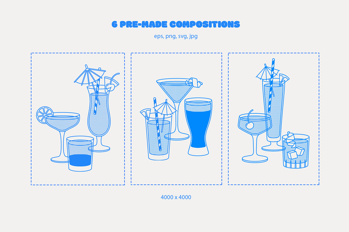 Cocktail Party 2, a Food Illustration by Sweet Corner (Photo 5 of 9)