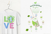 Sustainable Eco Lifestyle Collection, an Object Illustration by beehouse studio (Thumbnail 7 of 9)