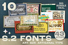 Season 2 Artifact Font Collection