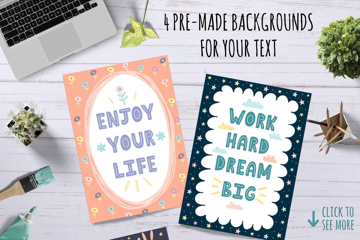 Boo! - Uppercase Font, illustrations preview 3