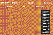 Procreate Easy Geometry brushes, a Brush Add-On by Aleksandra Slowik (Thumbnail 6 of 12)