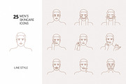 Men's skin care vector icon set, an Icon by mayrum (Thumbnail 1 of 2)