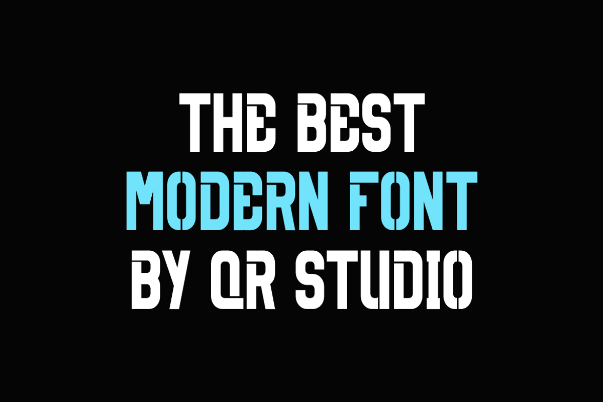 Goospro - Thick & Sport Font, a Sans Serif Font by QR Design Studio (Photo 2 of 6)
