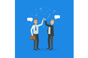 Business Meeting, Business, a Person Illustration by TopVectors