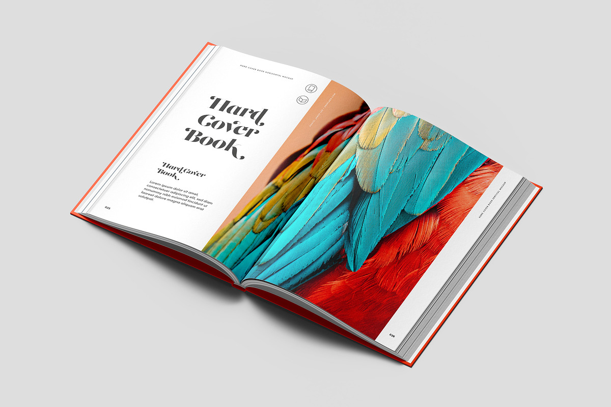 Hard Cover Vertical Book Mock-up, a Books & Magazine Mockup by Yogurt86 (Photo 6 of 14)