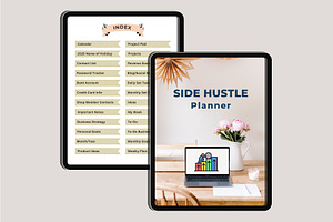 2025 Digital Side Hustle Planner