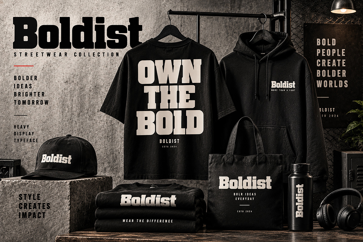 Boldist, a Slab Serif Font by Wow Magic (Photo 3 of 6)