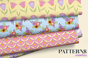 Retro flowers. Groovy summer clipart, an Object Graphic by Sofico (Thumbnail 16 of 23)