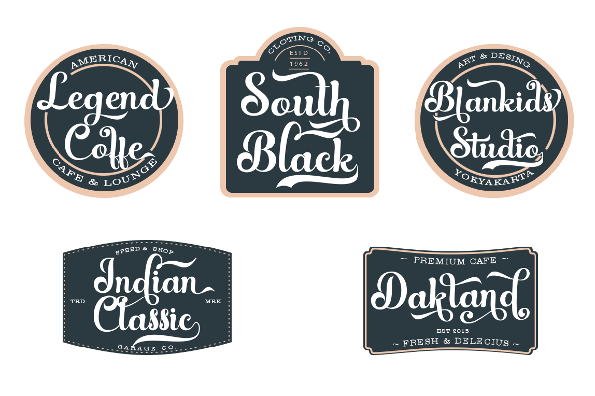 Shaletta Script, a Script Font by GloowStudio (Photo 5 of 9)