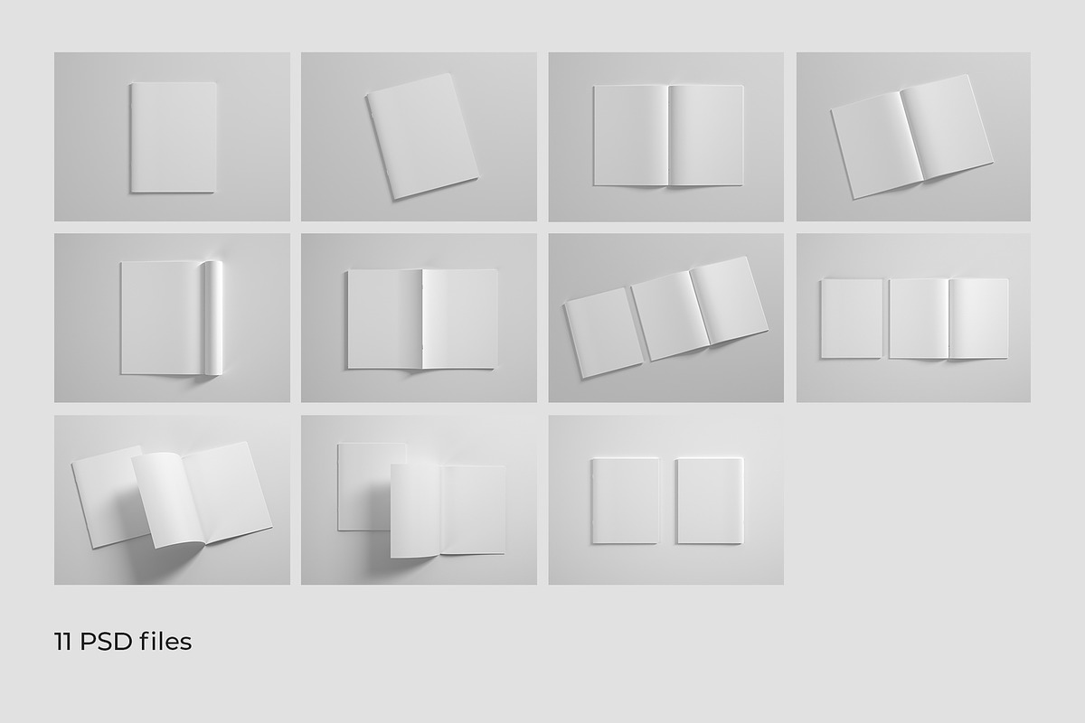 Us Letter Magazine Mockup, a Print Template by AlkStudio (Photo 14 of 14)