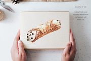 Itralian Cannoli Watercolor, a Food Illustration by Kolorata Art (Thumbnail 3 of 3)