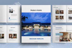 Modern Hotel Promotional Brochure