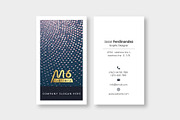 Abstract Business Card Template- S09, a Business Card Template by M6 Gallery (Thumbnail 2 of 5)