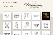 Instagram Social Media Quotes CANVA, a Social Media Template by Eviory (Thumbnail 16 of 55)