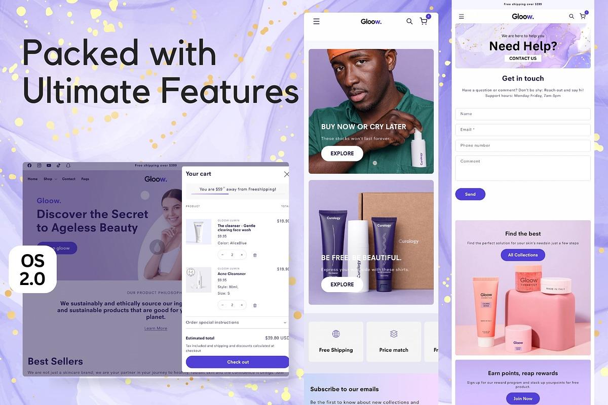 Gloow | Minimal Shopify Theme, a Shopify Template by Lumin Lab (Photo 9 of 11)
